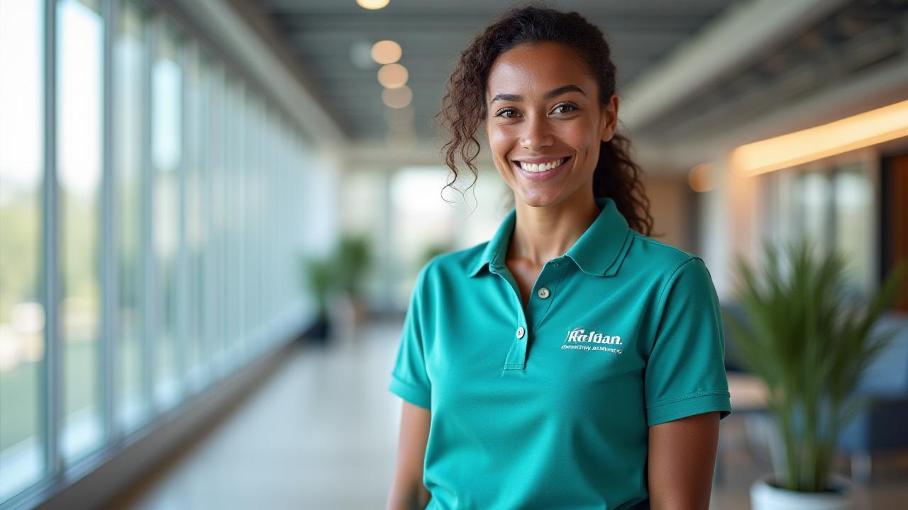 Friendly Olympus Cleanse customer support team member smiling and ready to help with cleaning enquiries