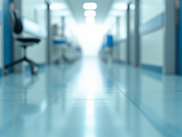 Clean hospital floor sanitization